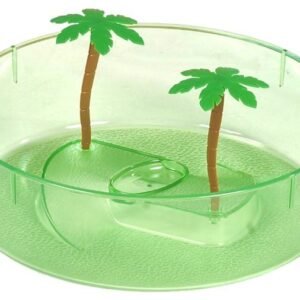 Tortuguera Redonda 2 Palmeras 25 X 6,5cm.H