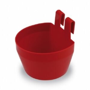 Comedero Plastico con Ganchos
