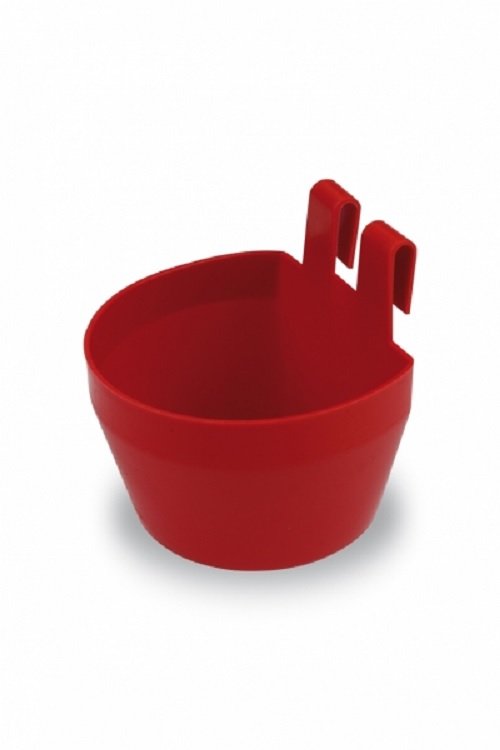 Comedero Plastico con Ganchos