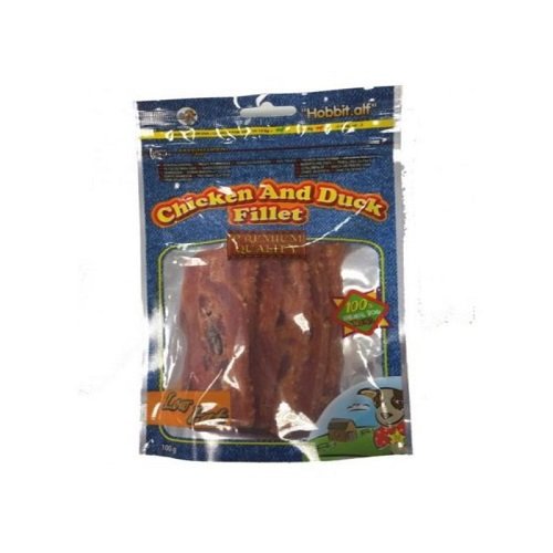 Filete Pollo con Pato 100gr.Bolsa