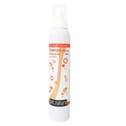 Champu Espuma Seca 210ml. Petnatura