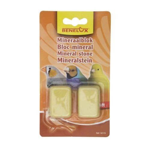 Bloque Mineral Canarios&exoticos 2 Uds.benelux