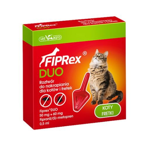 Pipetas Fiprex Duo Gatos y Hurones