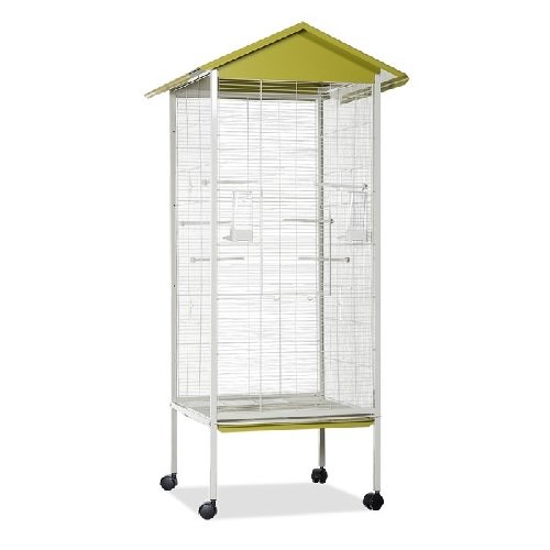 Pajarera 445 Crema-oliva. Partida