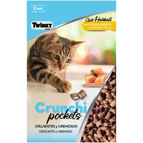 Twinky Crunchi Pockets Pollo y Malta 50gr.