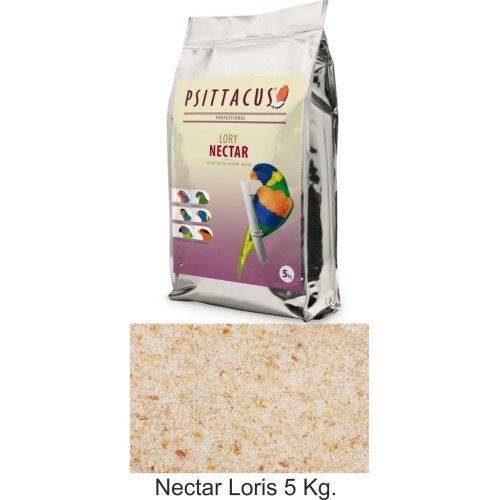 Psittacus Nectar Loris 5 KG. Bolsa