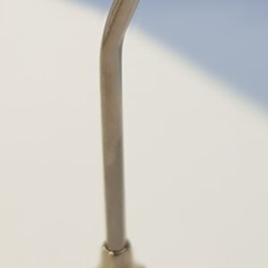 Aguja Embuchar Corta Curva Aluminio