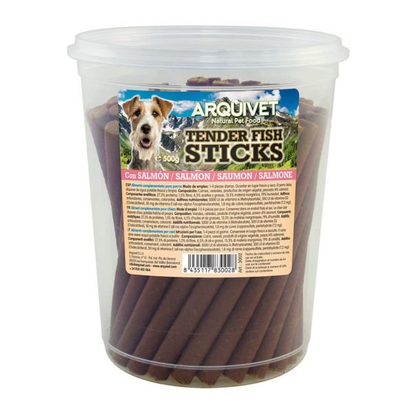 Barritas Tiernas de Salmon 500gr.