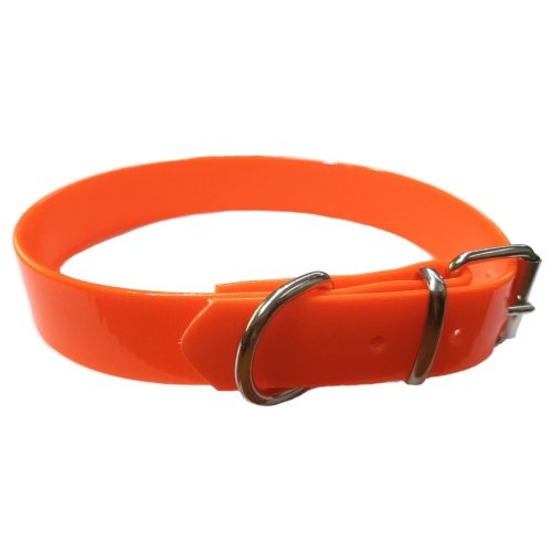 Collar Biothane 40 CM. Naranja