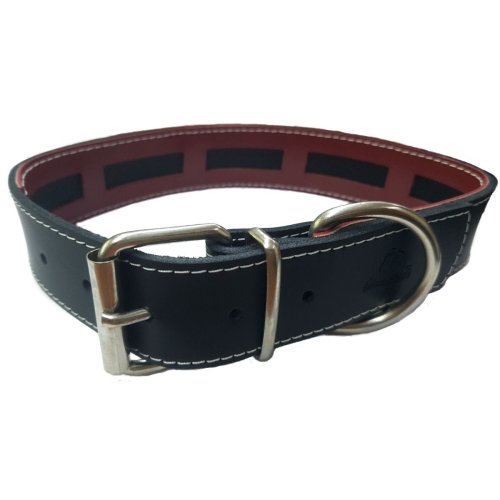 Collar Cuero Protec Marron 45x3cm
