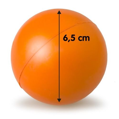 Pelota Maciza de Goma Grande 9cm. - Imagen 2