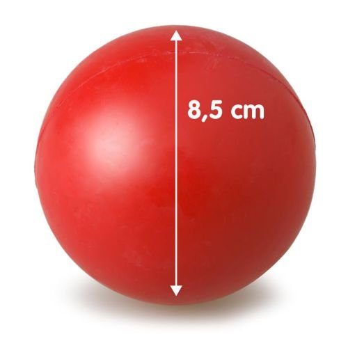 Pelota Maciza de Goma Grande 9cm. - Imagen 3