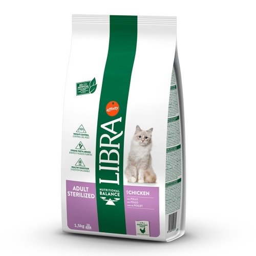 Libra Cat Sterilized 1,5 KG.