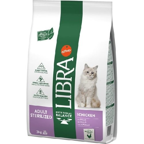 Libra Cat Sterilized 3 Kg - Imagen 2