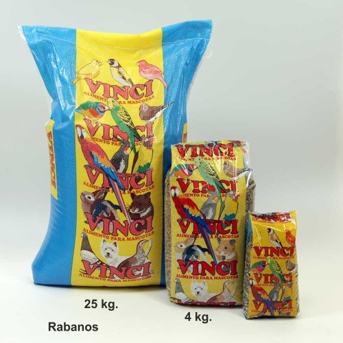 Rabanos Vinci 25 KG.