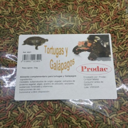 Tortuga/galapago Sticks 180 Gr. Prodac