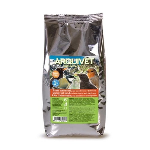 Pasta Insectivoros y Frutivoros 5 Kg. Arquivet