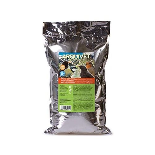 Pasta Insectivoros y Frutivoros 5 Kg. Arquivet - Imagen 2