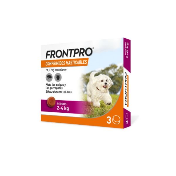 Frontpro Comp.masticables 25-50 KG. 3 Pastillas - Imagen 2