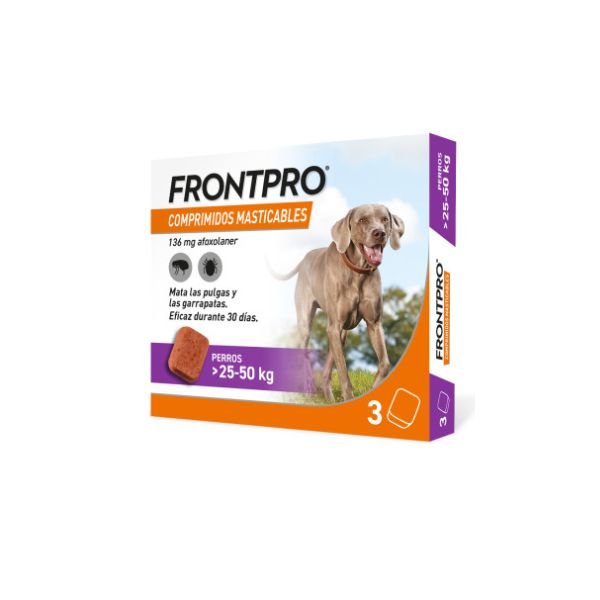 Frontpro Comp.masticables 25-50 KG. 3 Pastillas - Imagen 4