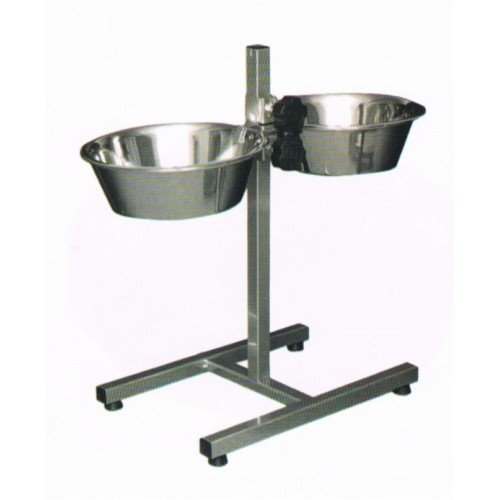 Soporte INOX.2 Comederos 1,8 LTS.