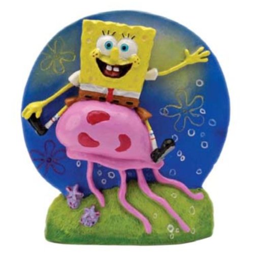 Bob Esponja Cabalga Medusa (7,6CM)