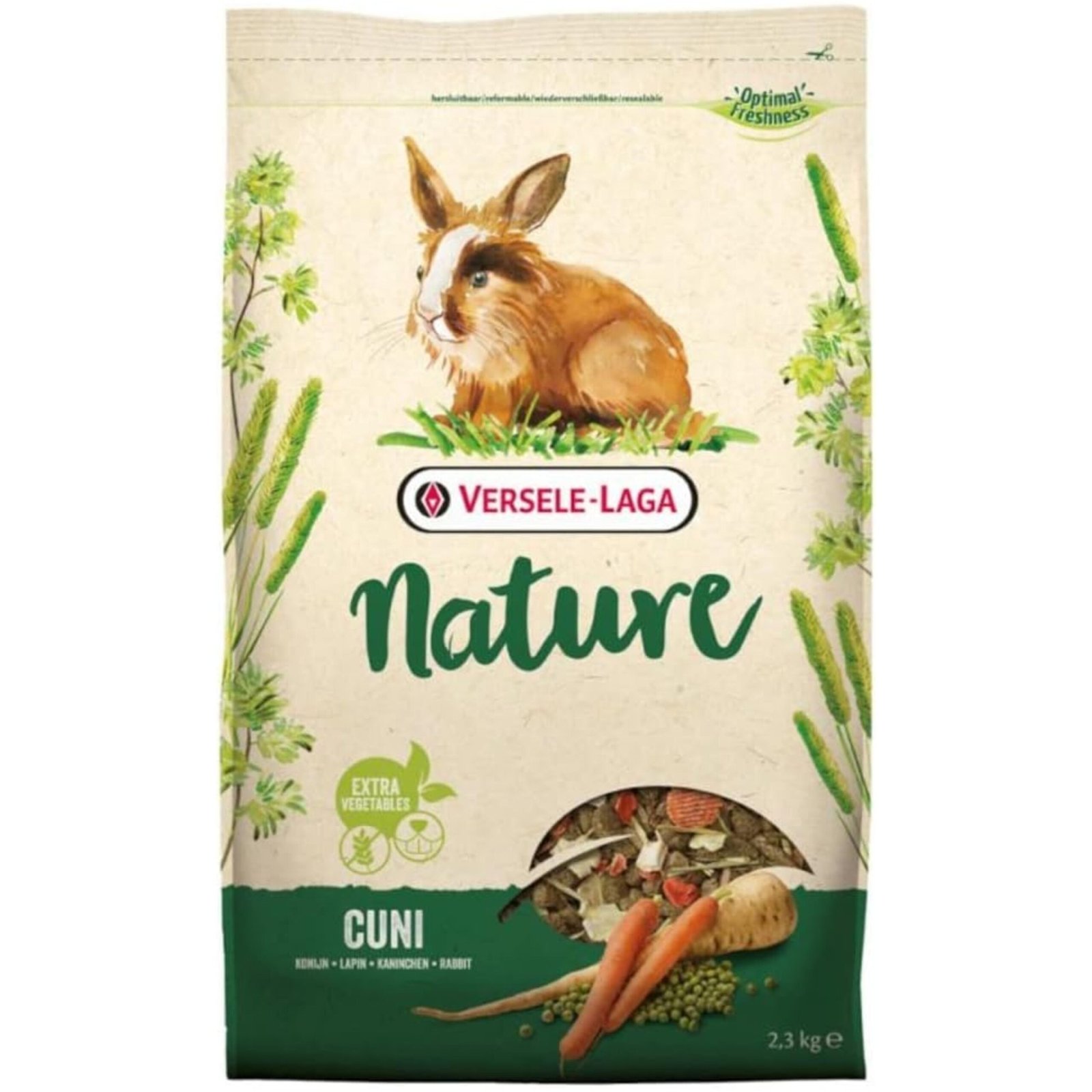 Conejo Nature 2,3 KG. Versele-laga