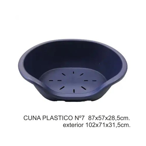 Cuna Plastico Nº4 61X40X24CM.