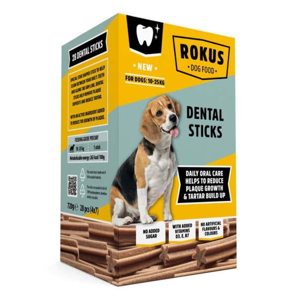 Dental Stiks 28 Uds./720gr. Rokus
