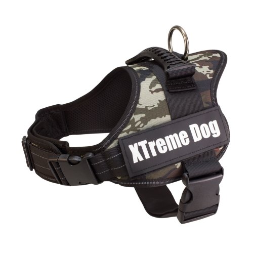Arnes Xtreme Dog Camo Azul M (61-81cm) - Imagen 7