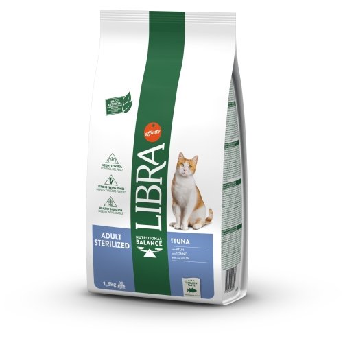 Libra Cat Sterilizado Atun 12 KG.