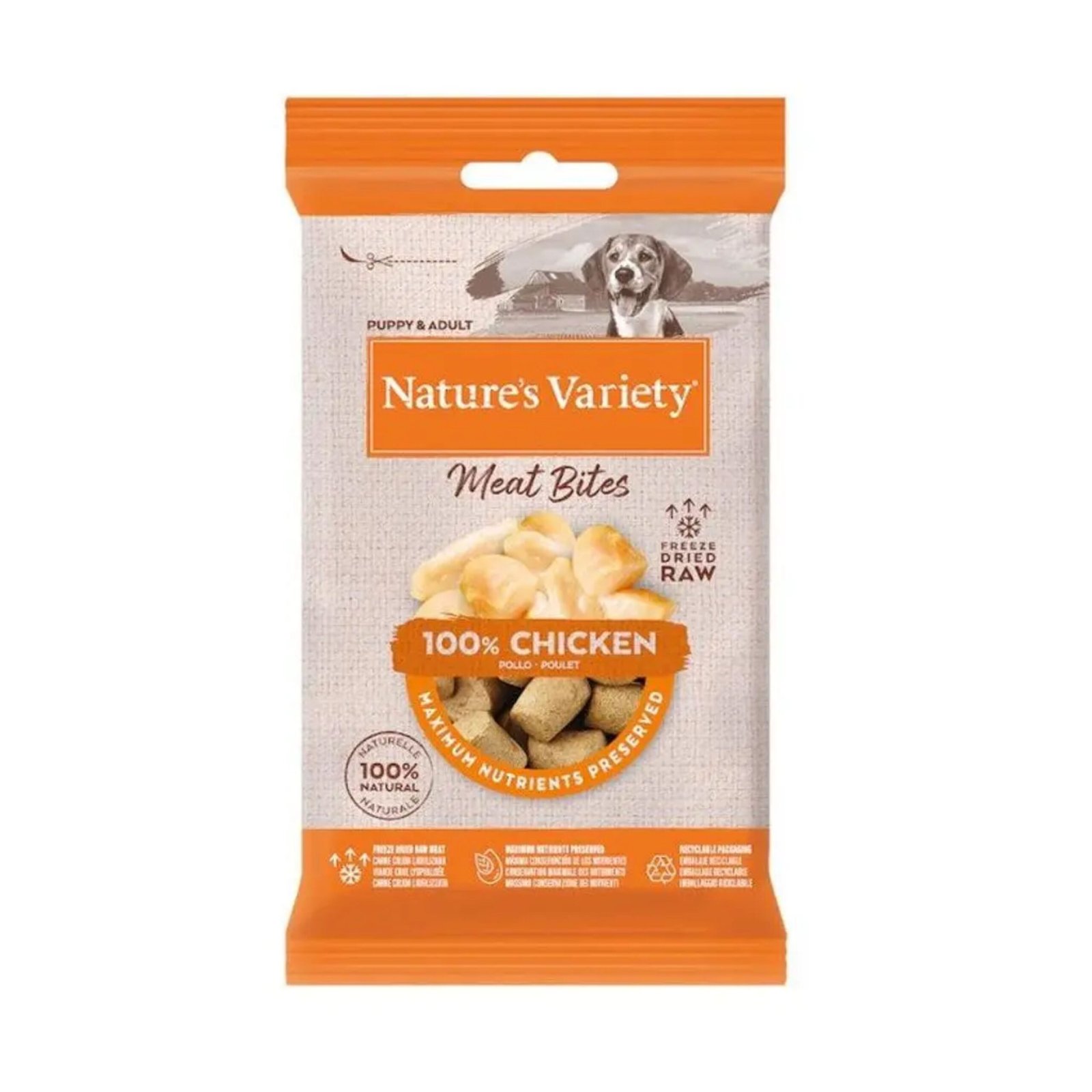 Natures Variety Meat Bites Pollo 20gr