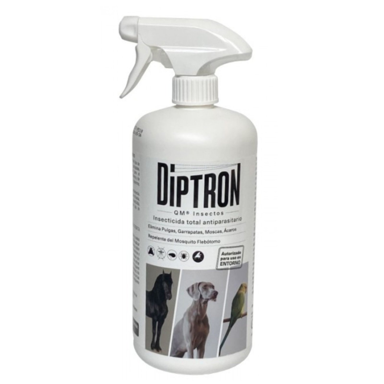 Diptron Qm Insectos Caballo/perro Insecticida 1lt.