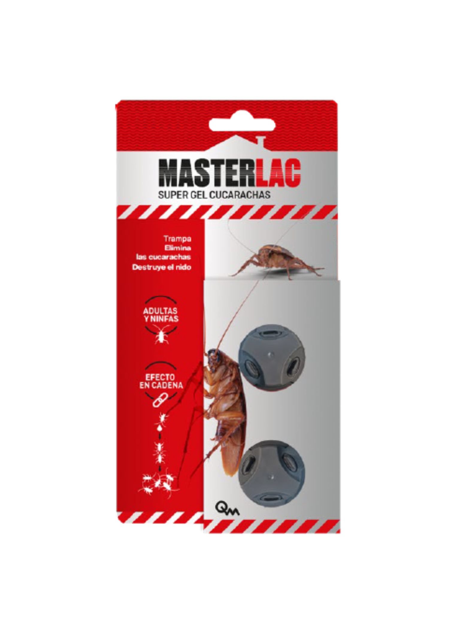 Masterlac Super Gel Trampa Cucarachas 2 X 1,4gr.