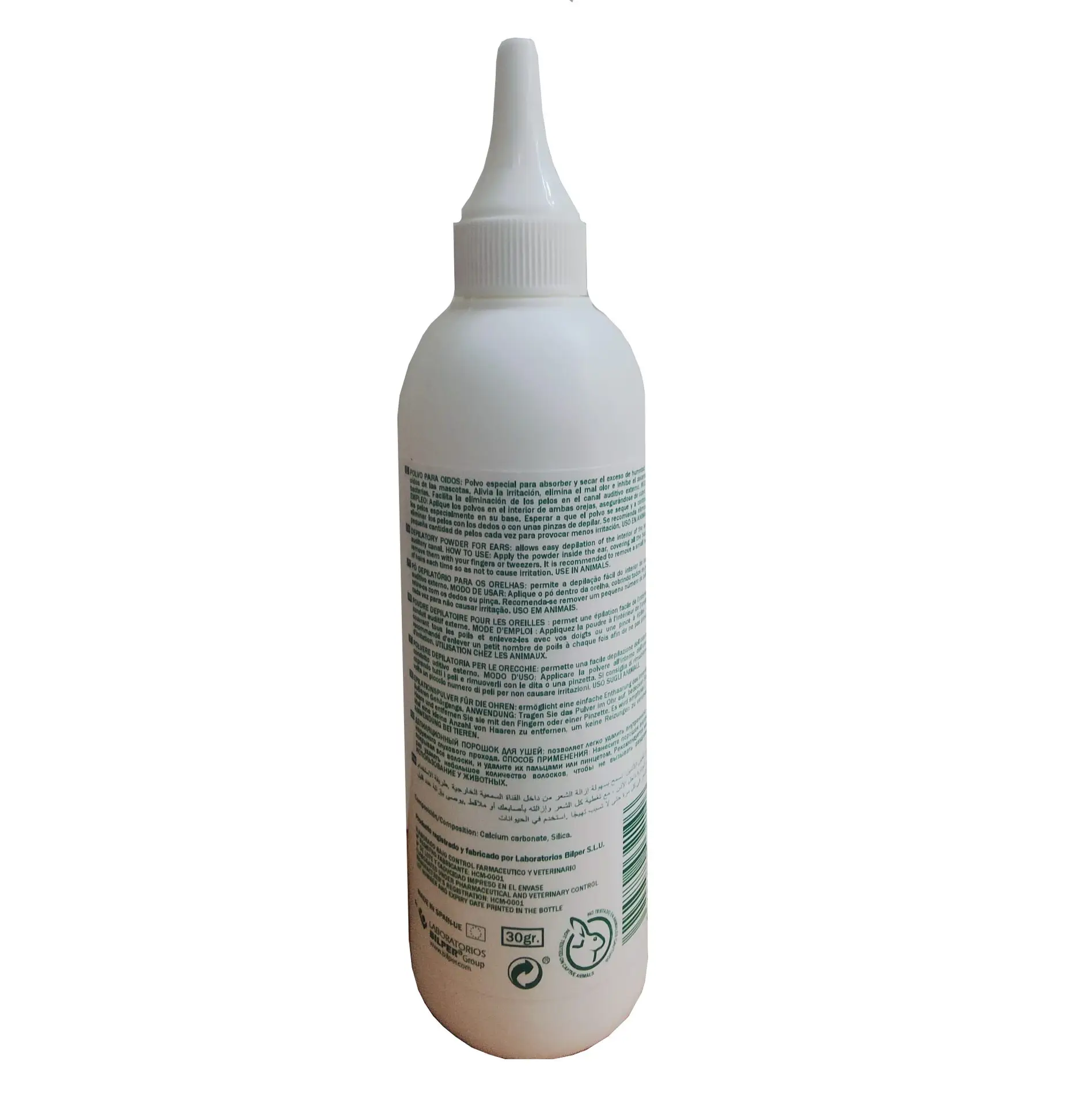 Polvo Secante para Depilar Orejas 30gr Menforsan - Imagen 2