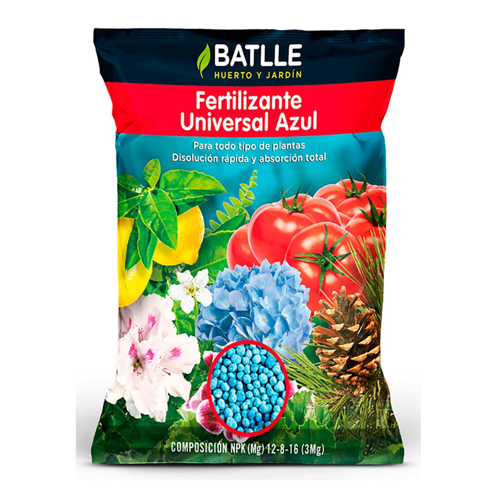 Fert.universal Azul Bolsa 800gr.Batlle.