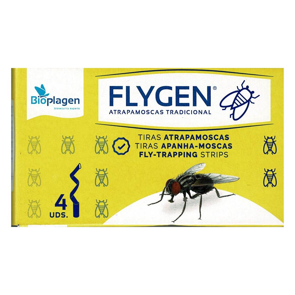 Tiras Atrapamoscas Esctuche 4 UDS.FLYGEN - Imagen 2