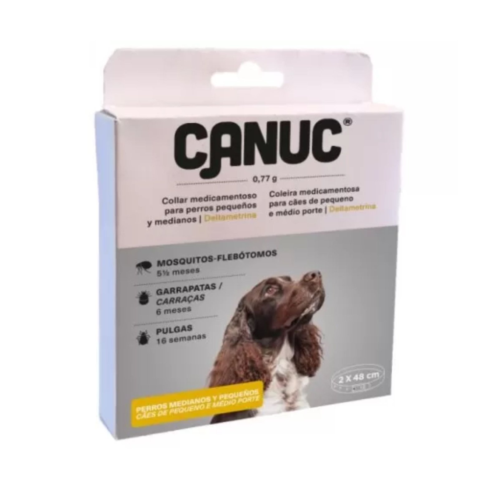 Canuc Collar Deltametrina 2 Uds.de 48cm. - Imagen 2