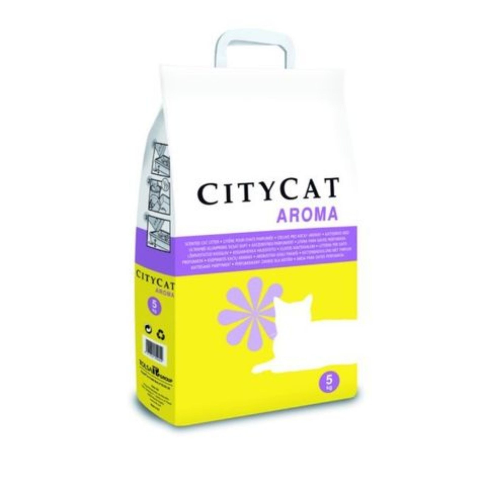 Arena City Cat Perfumada 5 KG. - Imagen 2