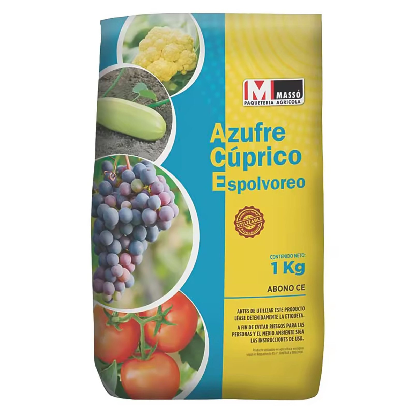 Azufre Cuprico Espolvoreo 1 Kg.