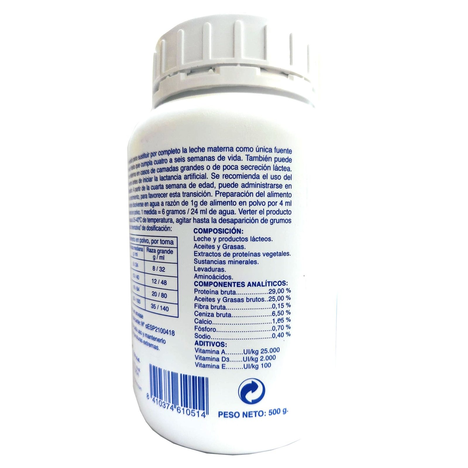 Leche San Dimas para Gatos 500 GR. - Imagen 3