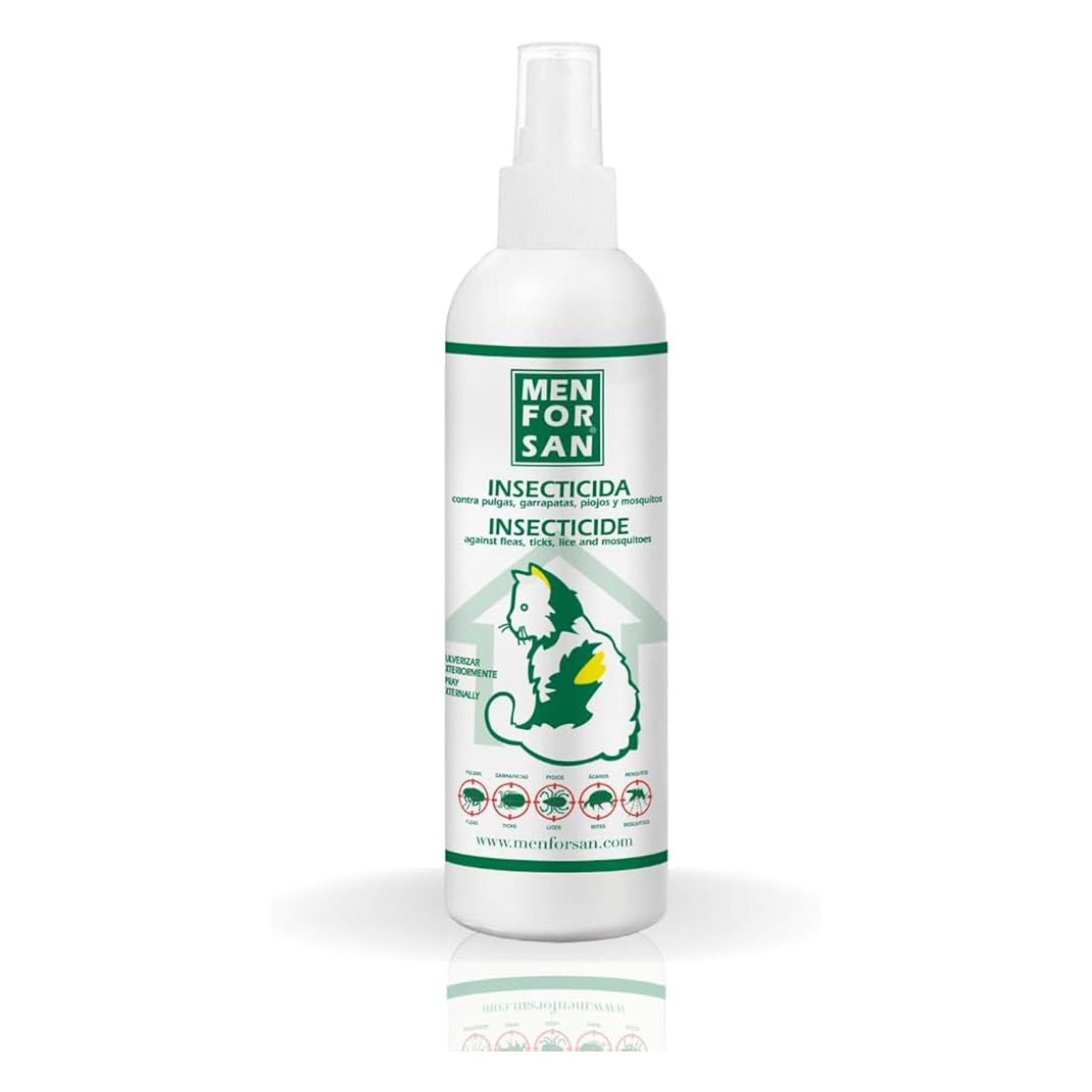 Menforsan Insecticida Gatos 250 ML.
