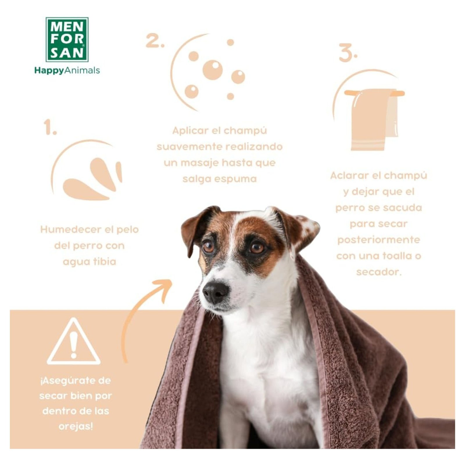 Menforsan Champu Aceite de Argan y Proteinas 300ml. - Imagen 4