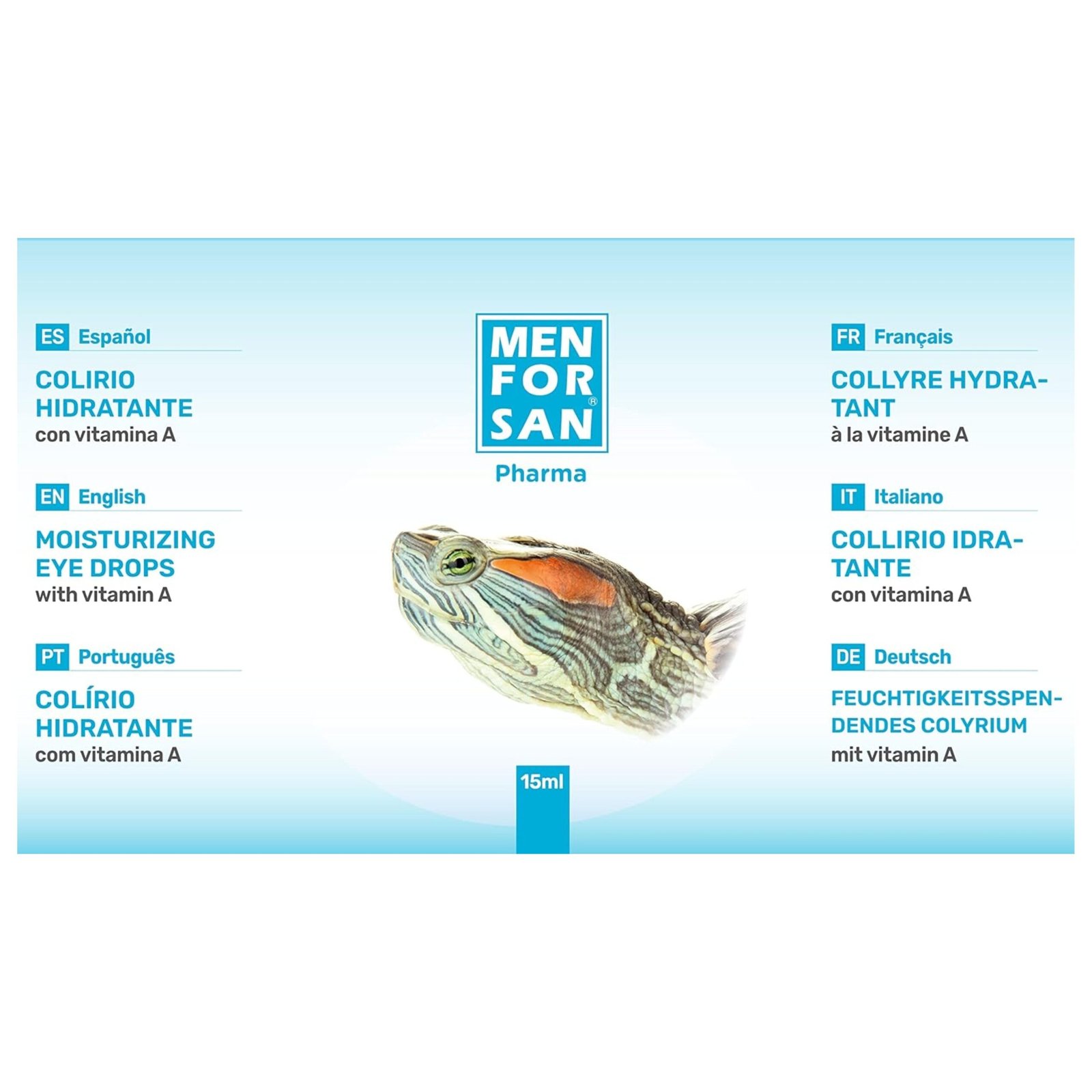 Menforsan Colirio Tortugas 15ml. - Imagen 2