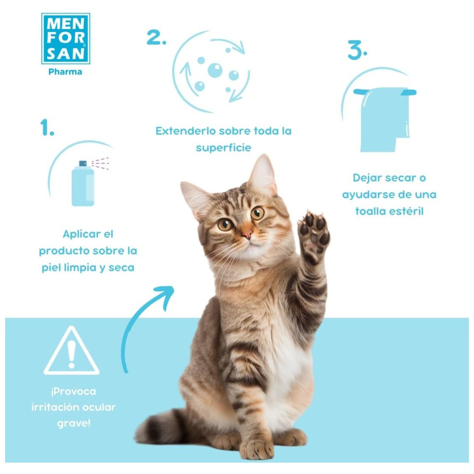 Spray Antiseptico Clorexidina 60ml Menforsan - Imagen 4