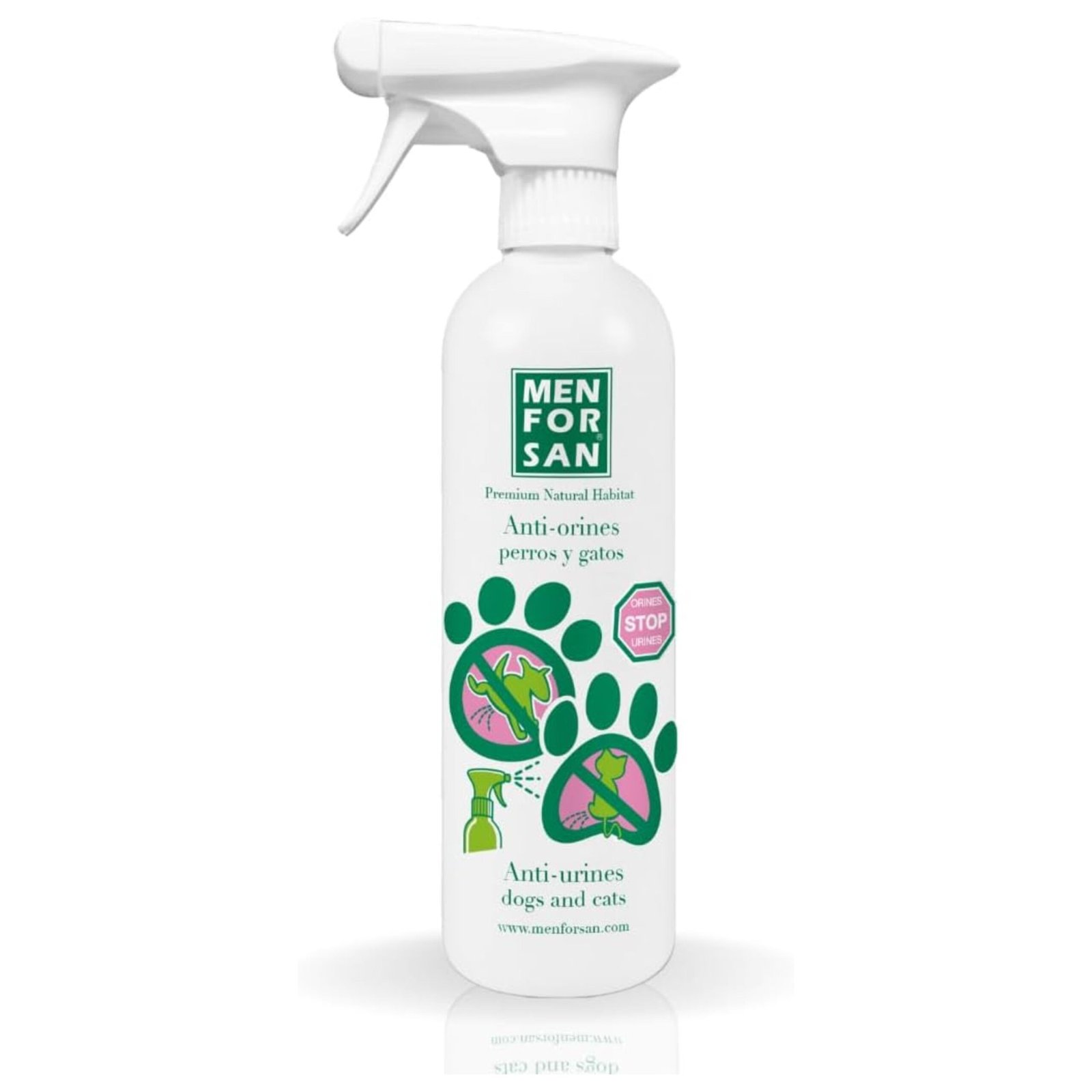 Menforsan Antiorines Perros y Gatos 500ml.