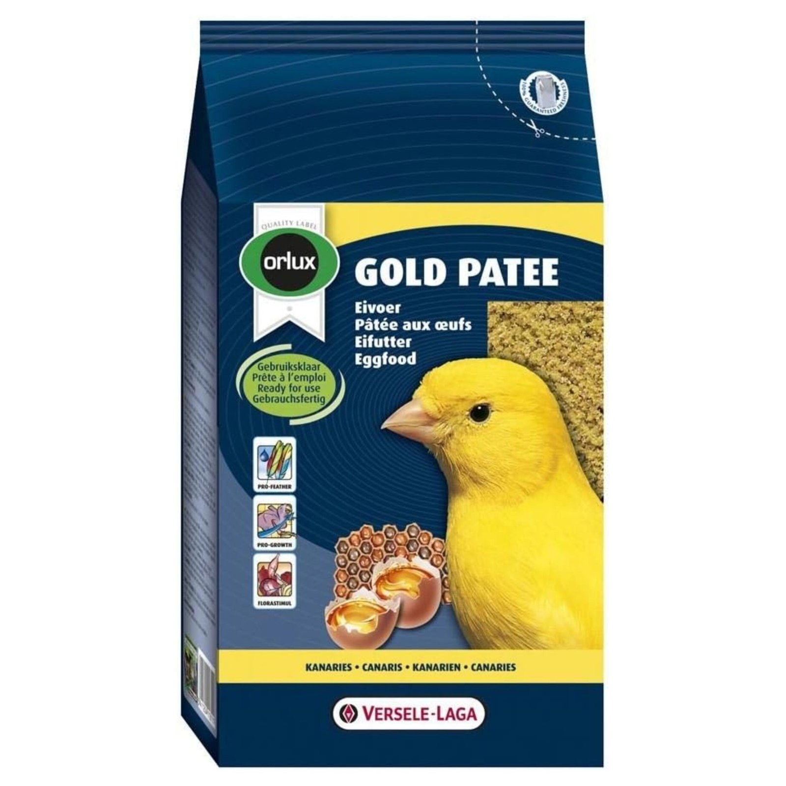 Pasta Gold Patee Amarilla 1 Kg Orlux