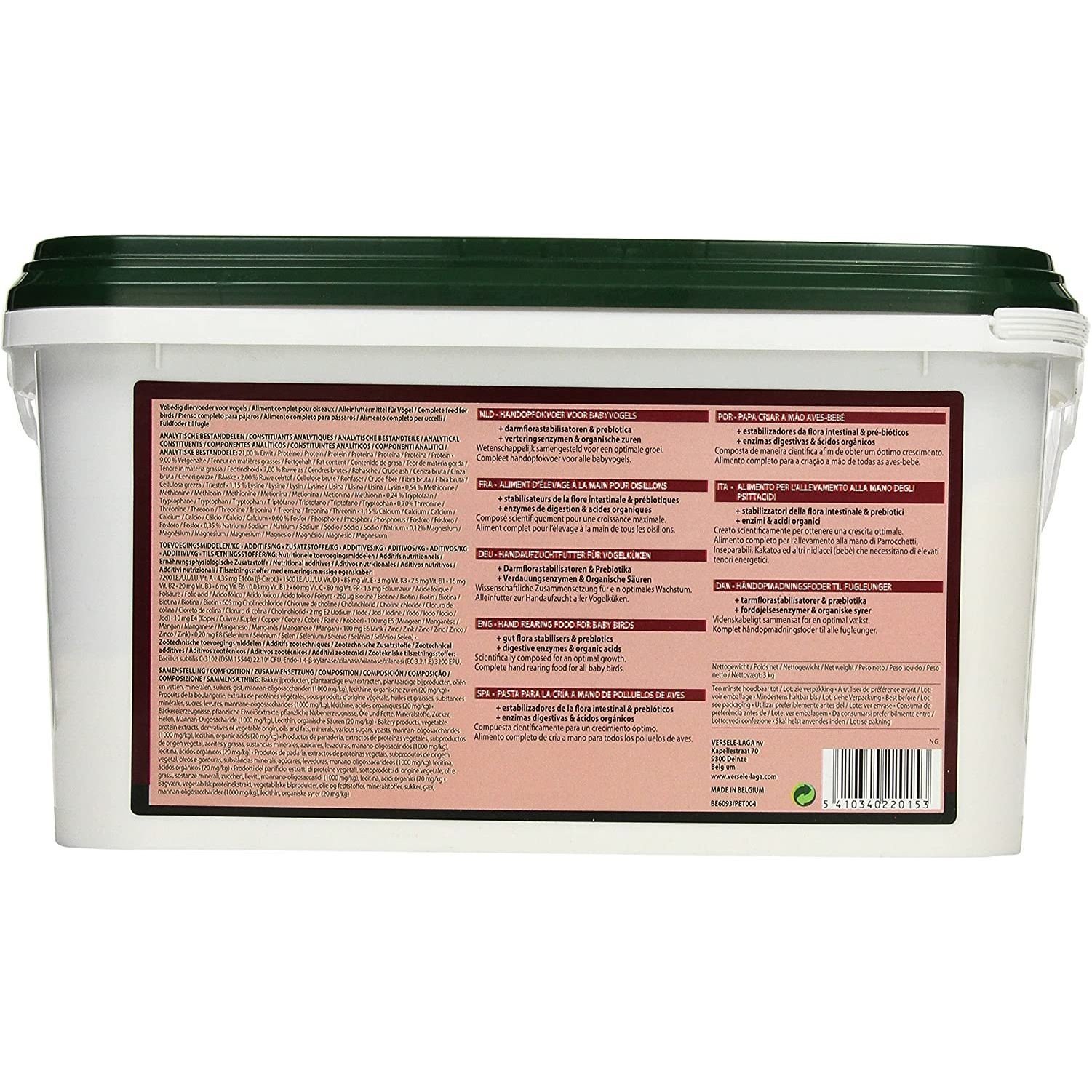 Nutribird A21 3 KG. Versele-laga - Imagen 2