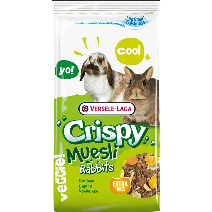 Conejo Crispy Muesli 20 KG. Versele-laga - Imagen 3