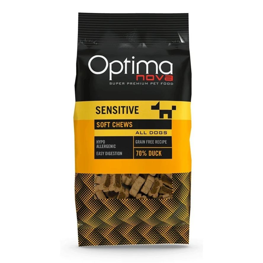 Snack Sensitive Pato 150gr.Optima Nova